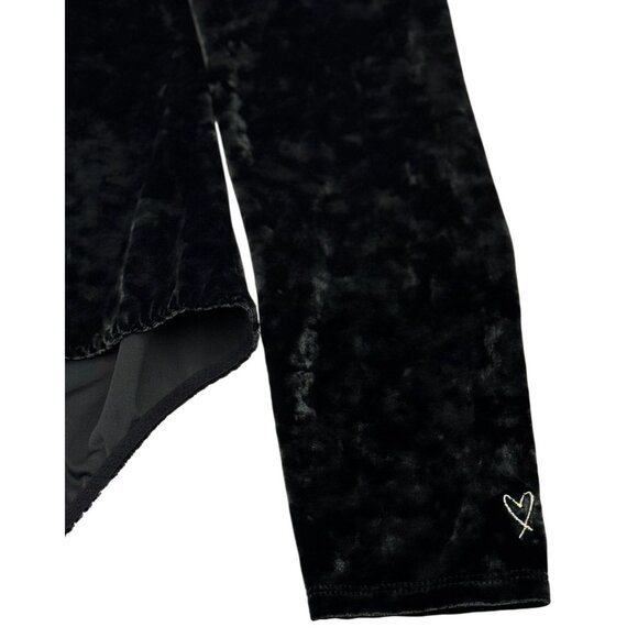 NEW Victorias Secret Size S Green Velvet Bodysuit With Keyhole Back thong snap - Picture 4 of 10